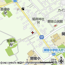 千葉県野田市関宿台町281周辺の地図
