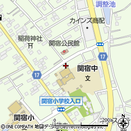 千葉県野田市関宿台町2151周辺の地図