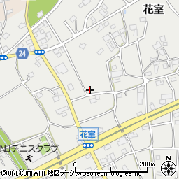 茨城県つくば市花室958周辺の地図