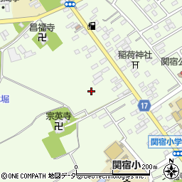 千葉県野田市関宿台町232周辺の地図