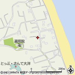 茨城県鉾田市上幡木1603-16周辺の地図