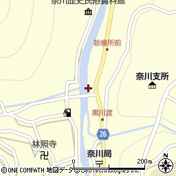 長野県松本市奈川2372-5周辺の地図