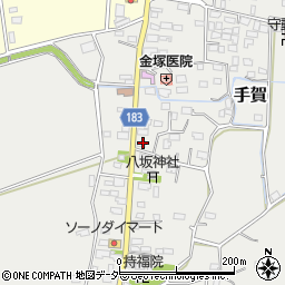 茨城県行方市手賀3115周辺の地図