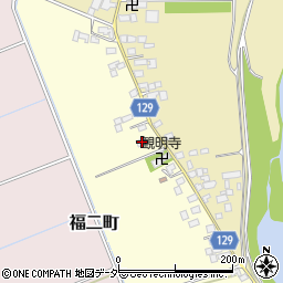 茨城県常総市福二町甲235周辺の地図
