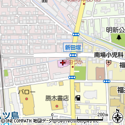 株式会社新田塚コミュニティ本社周辺の地図