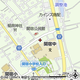 千葉県野田市関宿台町2154-7周辺の地図