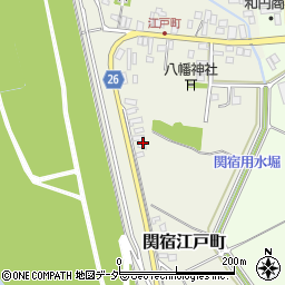 千葉県野田市関宿江戸町103周辺の地図