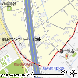 埼玉県加須市水深24周辺の地図