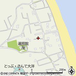 茨城県鉾田市上幡木1603-6周辺の地図