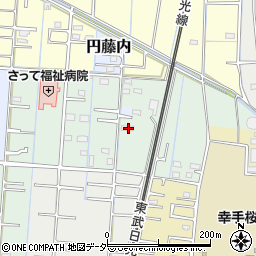 埼玉県幸手市幸手3404-2周辺の地図