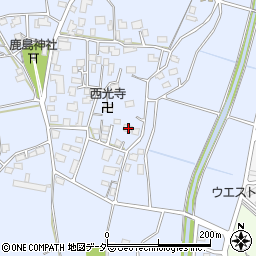 茨城県つくば市下平塚307周辺の地図