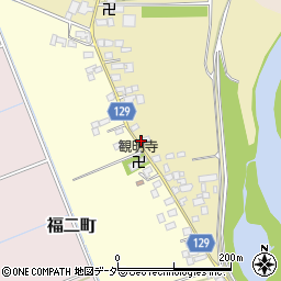 茨城県常総市福二町乙41周辺の地図