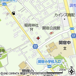 千葉県野田市関宿台町2641周辺の地図