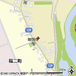茨城県常総市福二町乙41-2周辺の地図