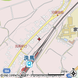 長野県塩尻市洗馬2712周辺の地図