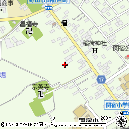 千葉県野田市関宿台町233周辺の地図