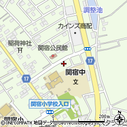 千葉県野田市関宿台町2154周辺の地図