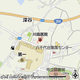 川島医院周辺の地図
