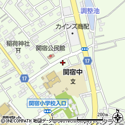 千葉県野田市関宿台町2154-5周辺の地図