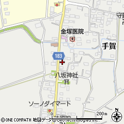 茨城県行方市手賀3116周辺の地図