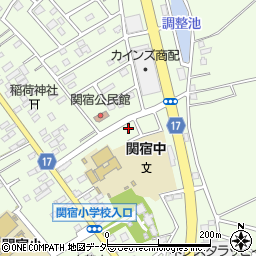 千葉県野田市関宿台町2154-1周辺の地図