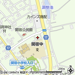 千葉県野田市関宿台町2155-13周辺の地図