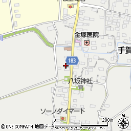 茨城県行方市手賀109周辺の地図