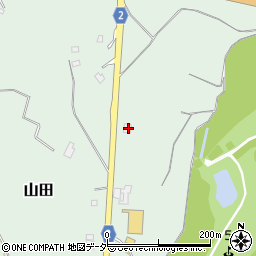 茨城県行方市山田2901周辺の地図