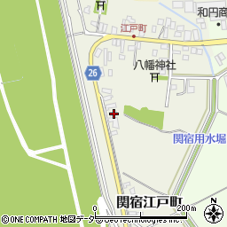 千葉県野田市関宿江戸町23周辺の地図