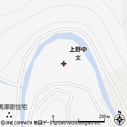 群馬県多野郡上野村楢原106周辺の地図