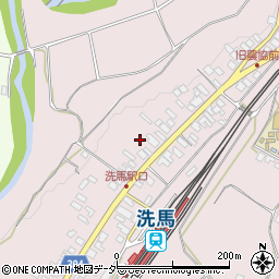 長野県塩尻市洗馬2972周辺の地図