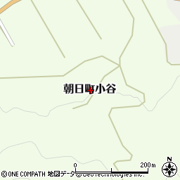 岐阜県高山市朝日町小谷周辺の地図