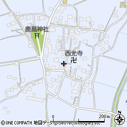 茨城県つくば市下平塚326周辺の地図