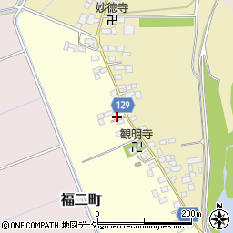 茨城県常総市福二町甲236周辺の地図
