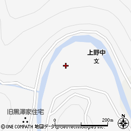 群馬県多野郡上野村楢原108周辺の地図