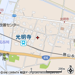 福井県吉田郡永平寺町光明寺10周辺の地図