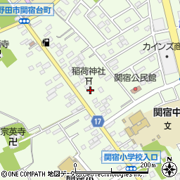 千葉県野田市関宿台町2569周辺の地図