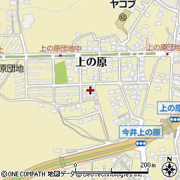 長野県岡谷市上の原275周辺の地図