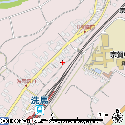 長野県塩尻市洗馬2706周辺の地図