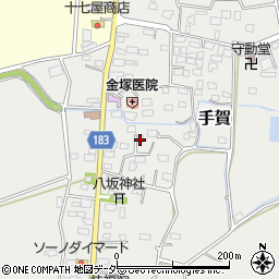 茨城県行方市手賀3105周辺の地図