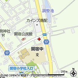 千葉県野田市関宿台町2155-16周辺の地図