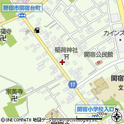 千葉県野田市関宿台町2571周辺の地図