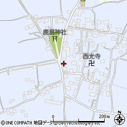 茨城県つくば市下平塚324周辺の地図