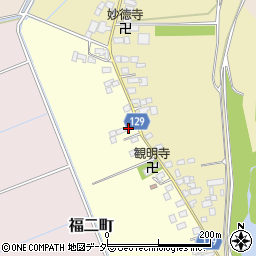 茨城県常総市福二町甲245周辺の地図