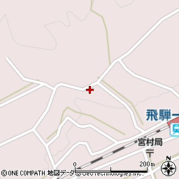 岐阜県高山市一之宮町山下下483周辺の地図