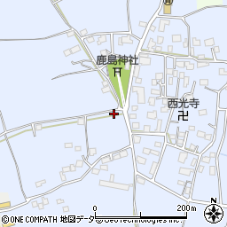 茨城県つくば市下平塚412-1周辺の地図