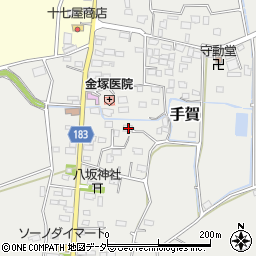 茨城県行方市手賀3103周辺の地図