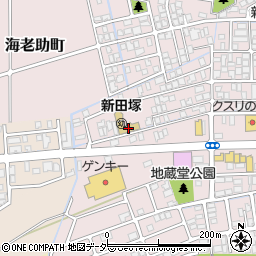 華蔵学園認定こども園新田塚幼稚園周辺の地図