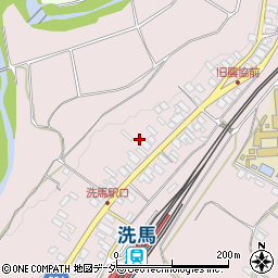 長野県塩尻市洗馬2980周辺の地図