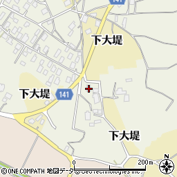 茨城県かすみがうら市大和田790周辺の地図
